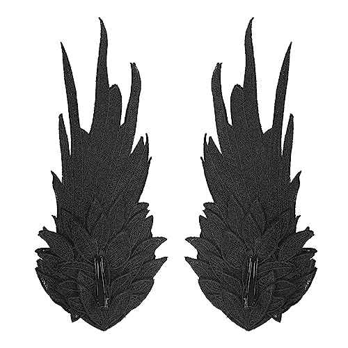 Feather Angel Wings Christmas Halloween Hair Clips Mardi Gras Hair Barrettes Lolita Cosplay Headband Hair Band