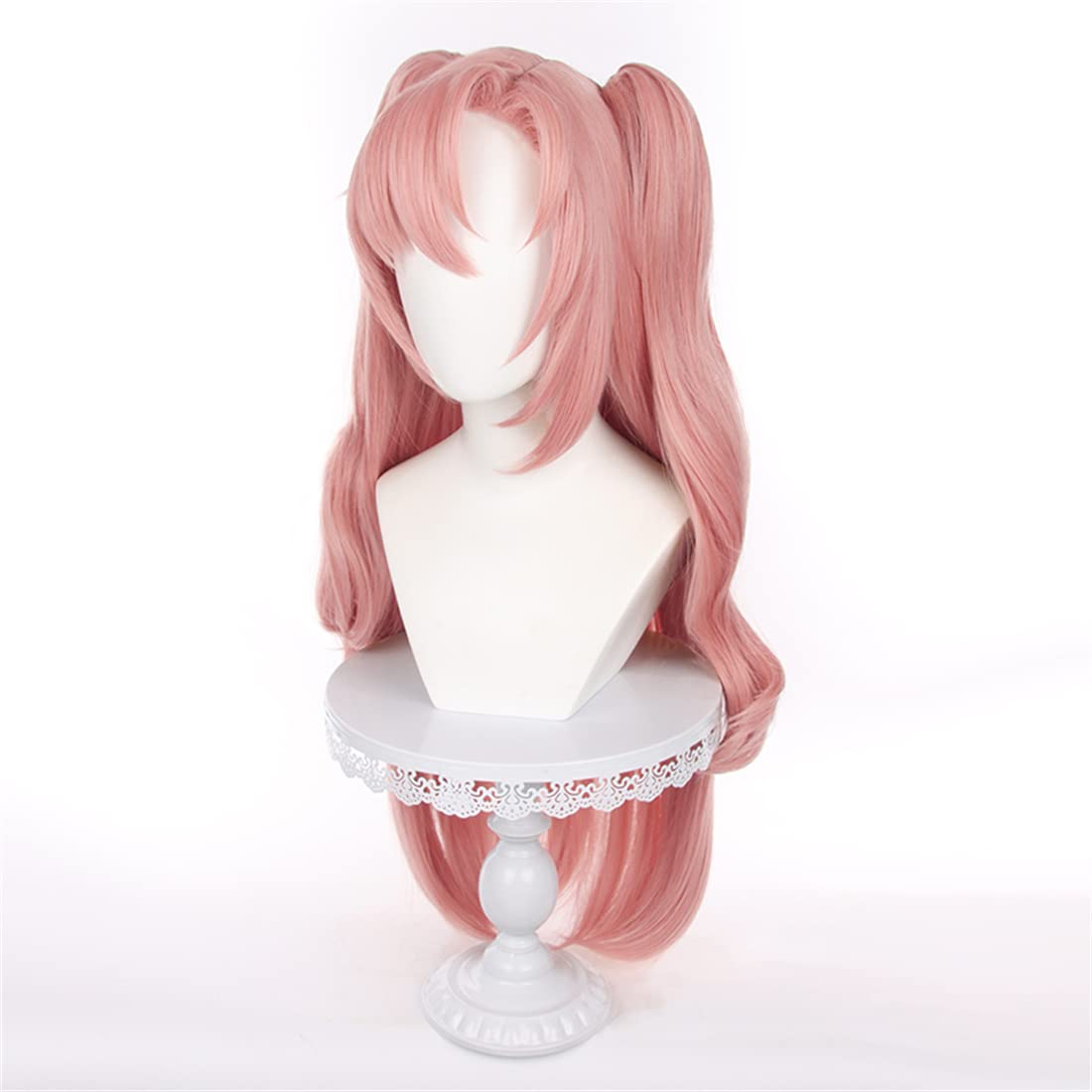 Aadesso Nicole Demara wig for anime game ZZZ Long Pink Wig with wig cap