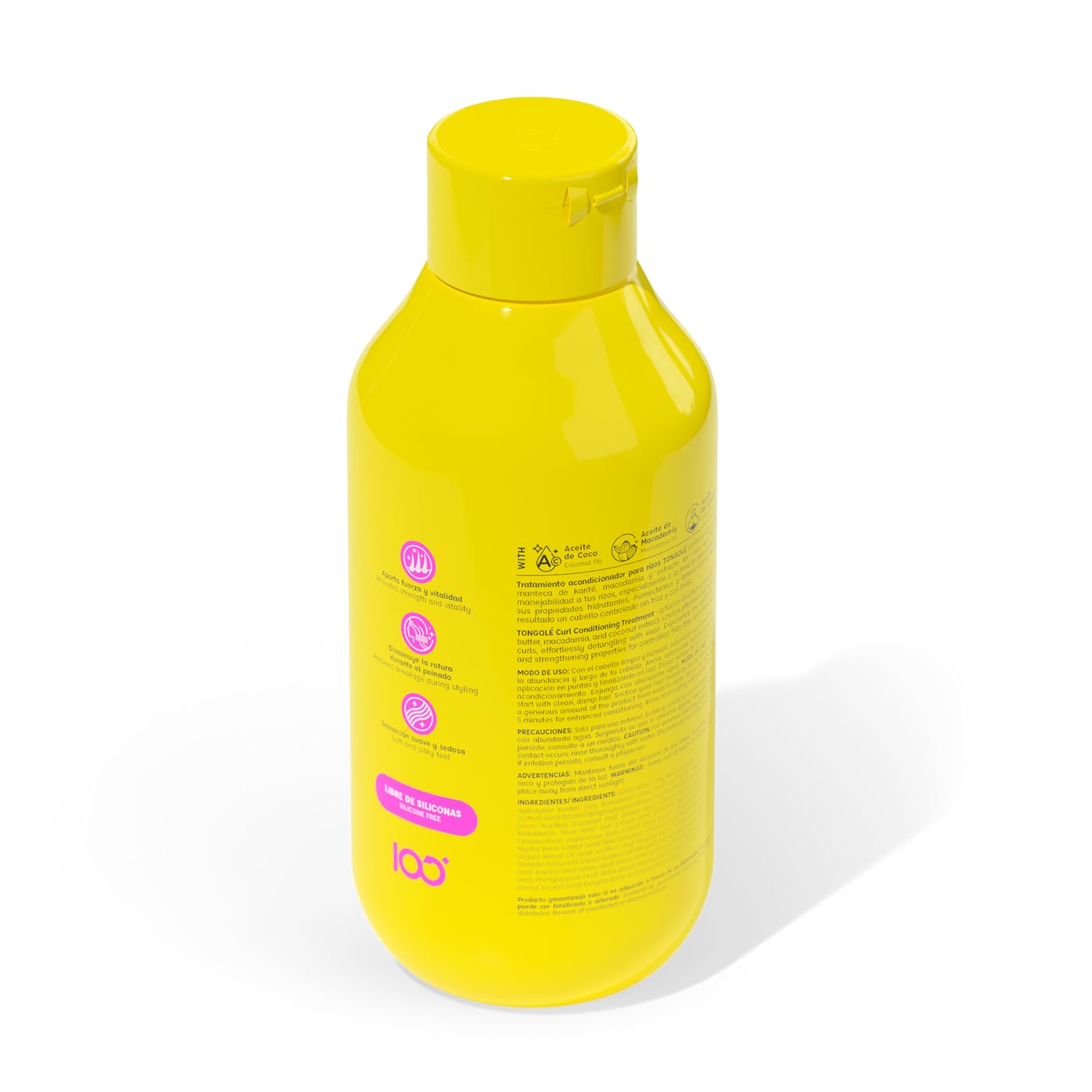 La Pocion Tongolé Treatment Conditioner – 15.2 Fl Oz (450 ml) Curly Hair Sealing Treatment for Wavy and Curly Hair – Revitalize and Strengthen