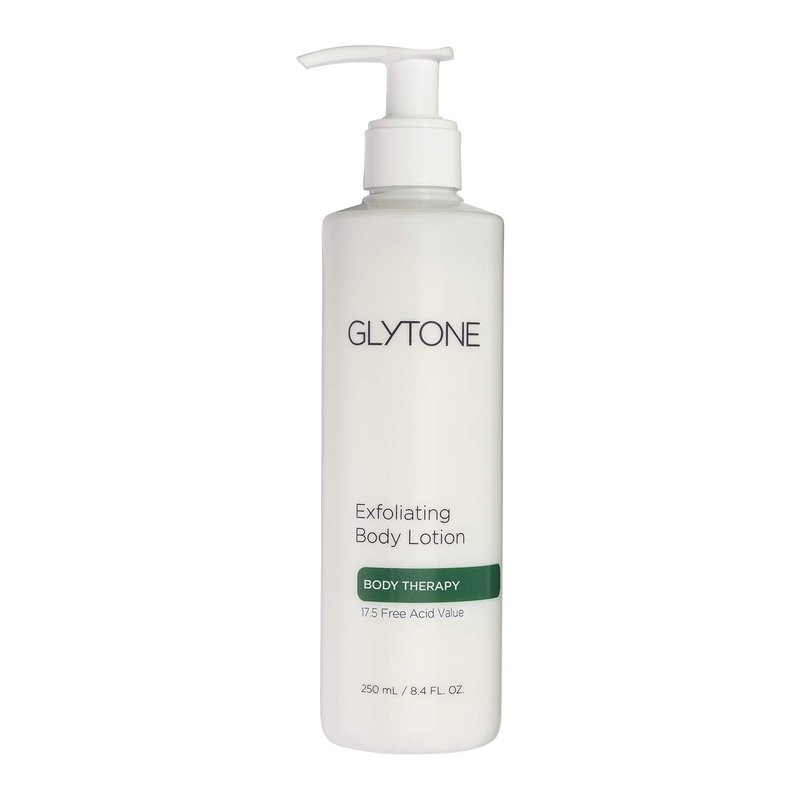 Glytone Exfoliating Body Lotion - 17.5% Glycolic Acid for Dry Skin | Fragrance-Free Moisturizer, 8.4 Fl. Oz.