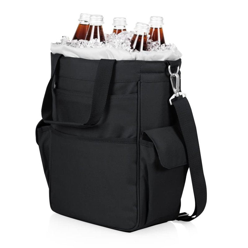PICNIC TIME Black Las Vegas Raiders Activo Cooler Tote