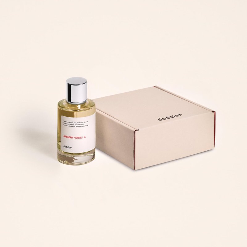 Dossier - Ambery Vanilla - Eau de Parfum - Long-lasting Fragrance - Feminine - 3.4Oz (100ml)