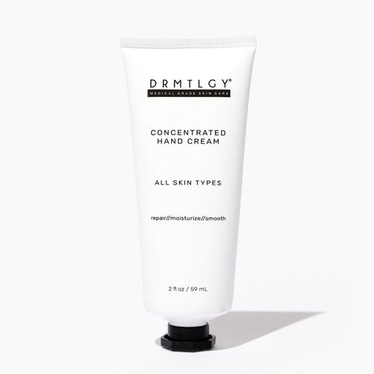 DRMTLGY Hand Cream for Dry Cracked Hands - Fragrance Free Hand Lotion For Dry Hands - Moisturizing Hand Repair Cream for Women and Men