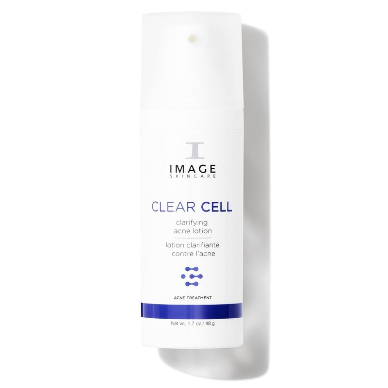 IMAGE Skincare Clear Cell Acne Treatment Lotion - Benzoyl Peroxide Formula, 1.7 oz | Treats & Prevents Blemishes
