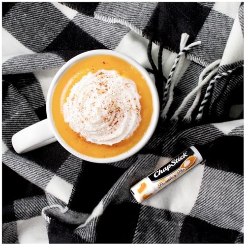 ChapStick Bulk Lip Balm, Holiday Variety 3-Packs x 6 (18 Sticks) ? Candy Cane, Sugar Cookie, and Pumpkin Pie Flavored Lip Moisturizers, Stocking Stuffers, 0.15 Oz Ea