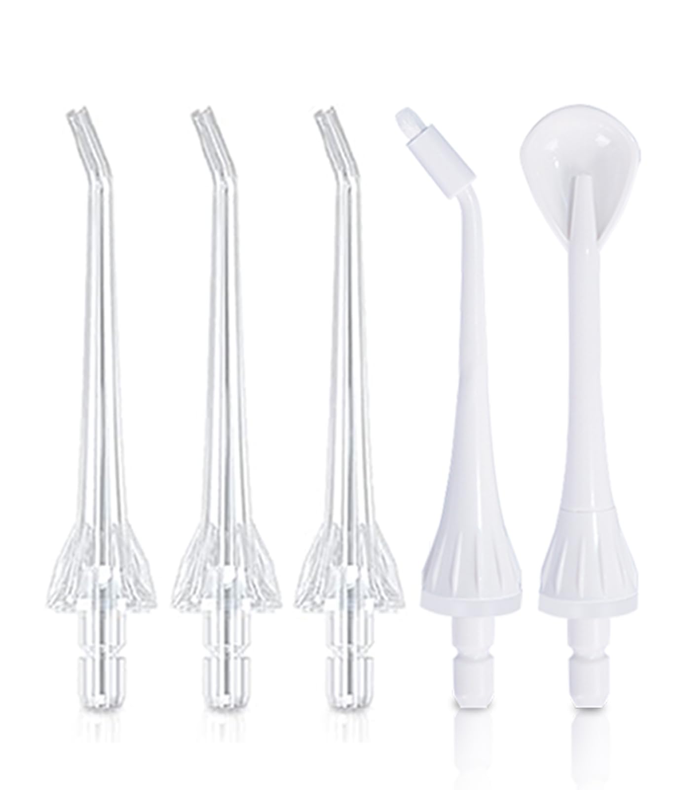 Water Dental Flosser Cordless for Teeth and 5 x Replacement Nozzles