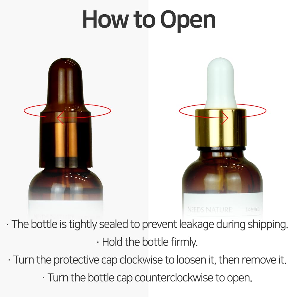 Beta-Glucan 100% Facial Serum for Face – NEEDS NATURE DIY Booster | Deep Hydration & Barrier Repair | Korean Skincare for Dry, Sensitive, or Damaged Skin | 20ml