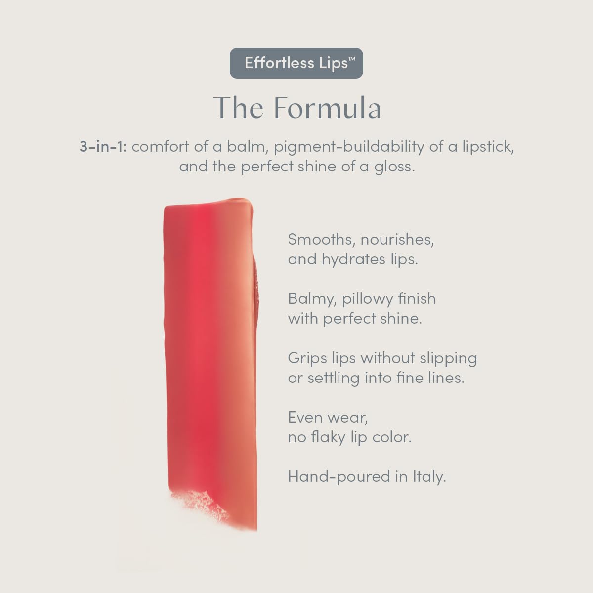 Ravie Beauty Effortless Lips 3-in-1 everyday sheer-buildable lip formula (Lily, 0.06oz)