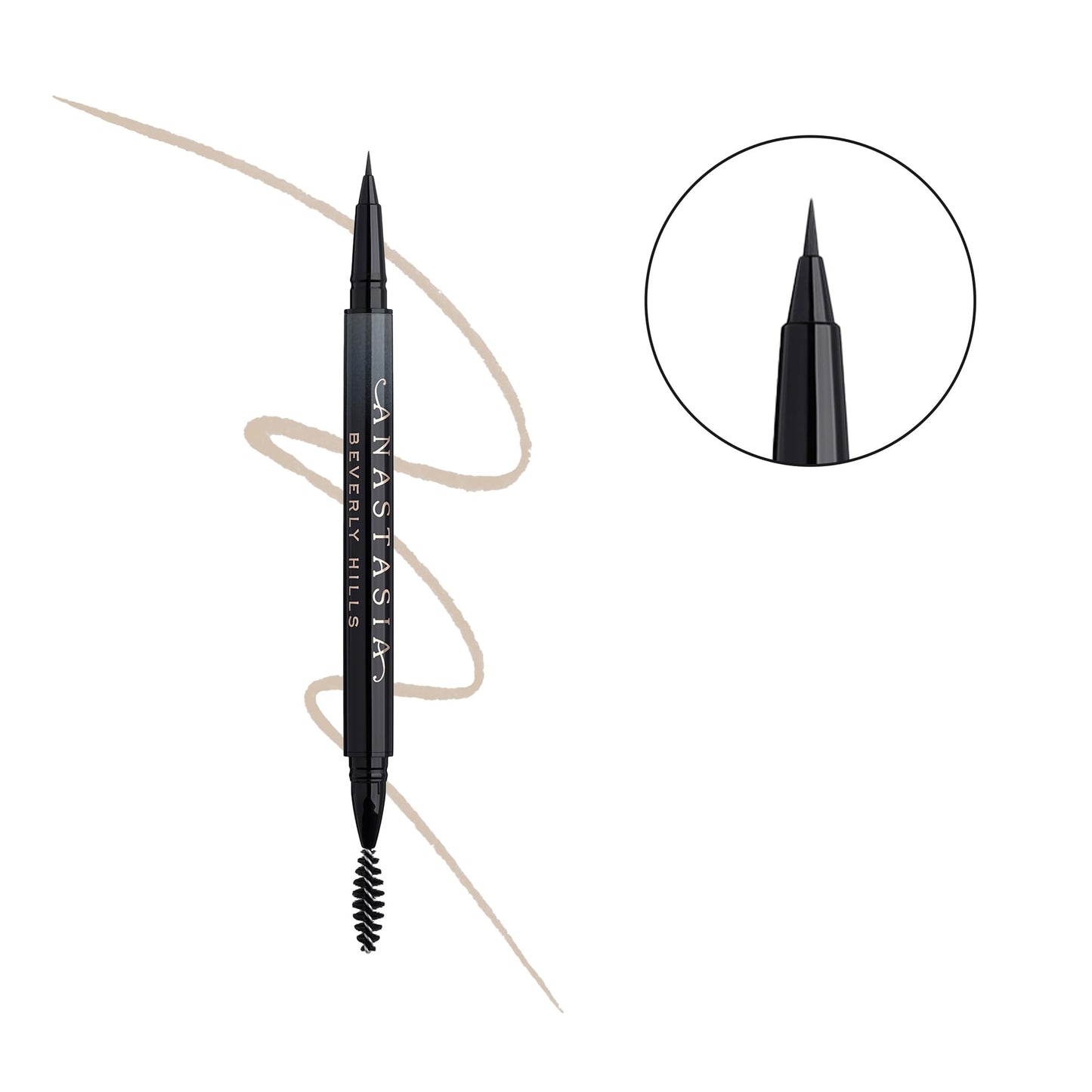 Anastasia Beverly Hills Microstroke Brow Pen - Waterproof Long-Wear Liquid Brow Definer with Superfine Brush Tip for Full-Looking Brows - Blonde