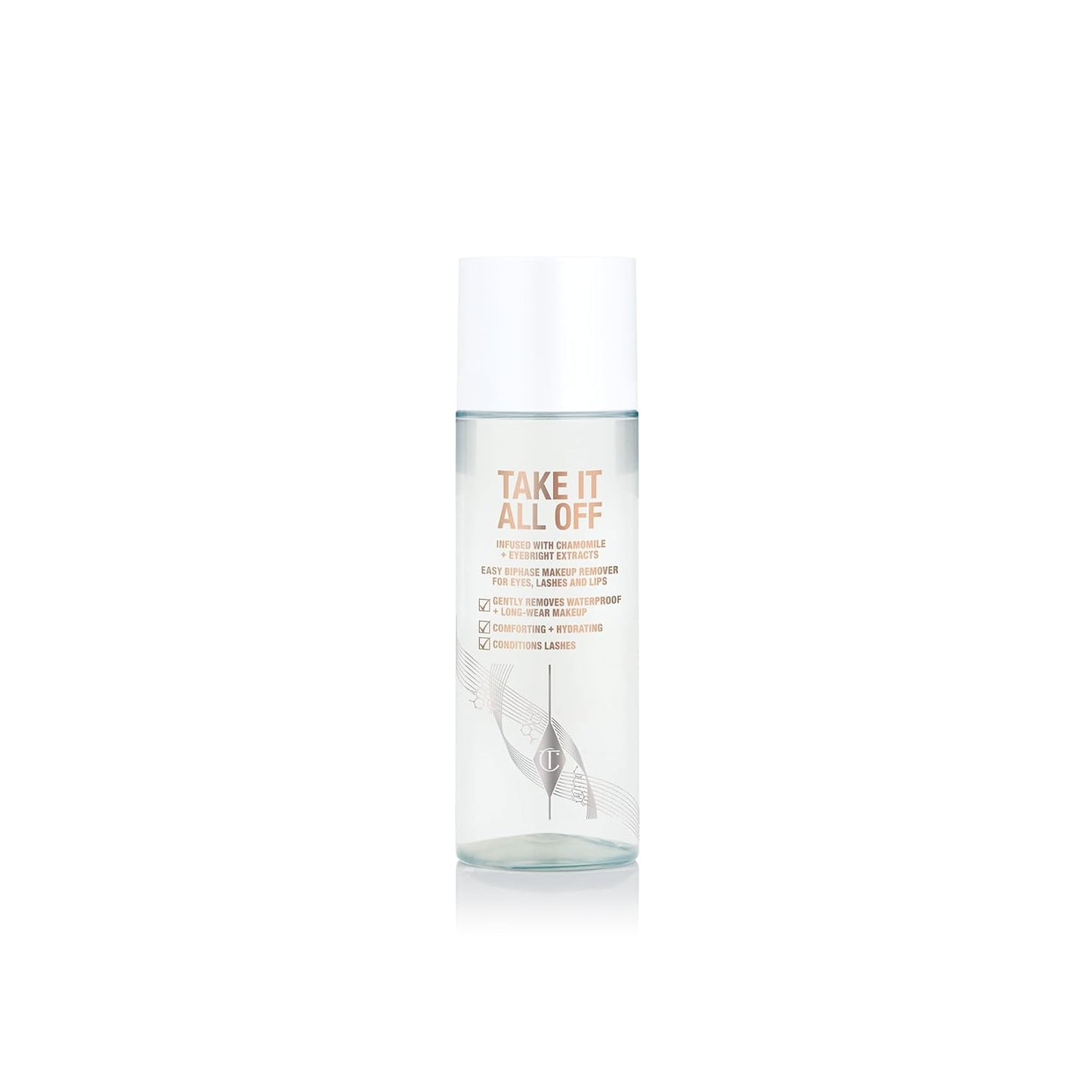 Charlotte Tilbury Makeup Remover - Bi-Phase Cleansing Oil with Soothing Chamomile | Removes Waterproof Makeup