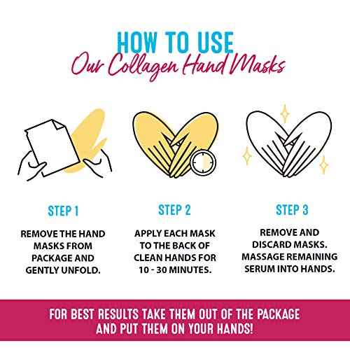 ToGoSpa, HANDS, Honey And Arnica Hand Mask Moisturizing Gloves, Moisturizer For Dry Cracked Hands, Overnight Gloves For Men And Women, Smooth Texture And Appearance, Pack Of 2