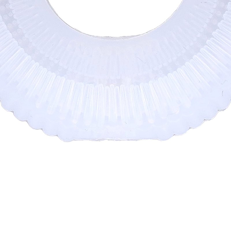 10Pcs U Shape Silicone Replacement Toothbrush Heads, C Shape Toddler Toothbrush Replacement Head for Kids 2-6 Years Old Soft Teeth Cleaning Brush Refills