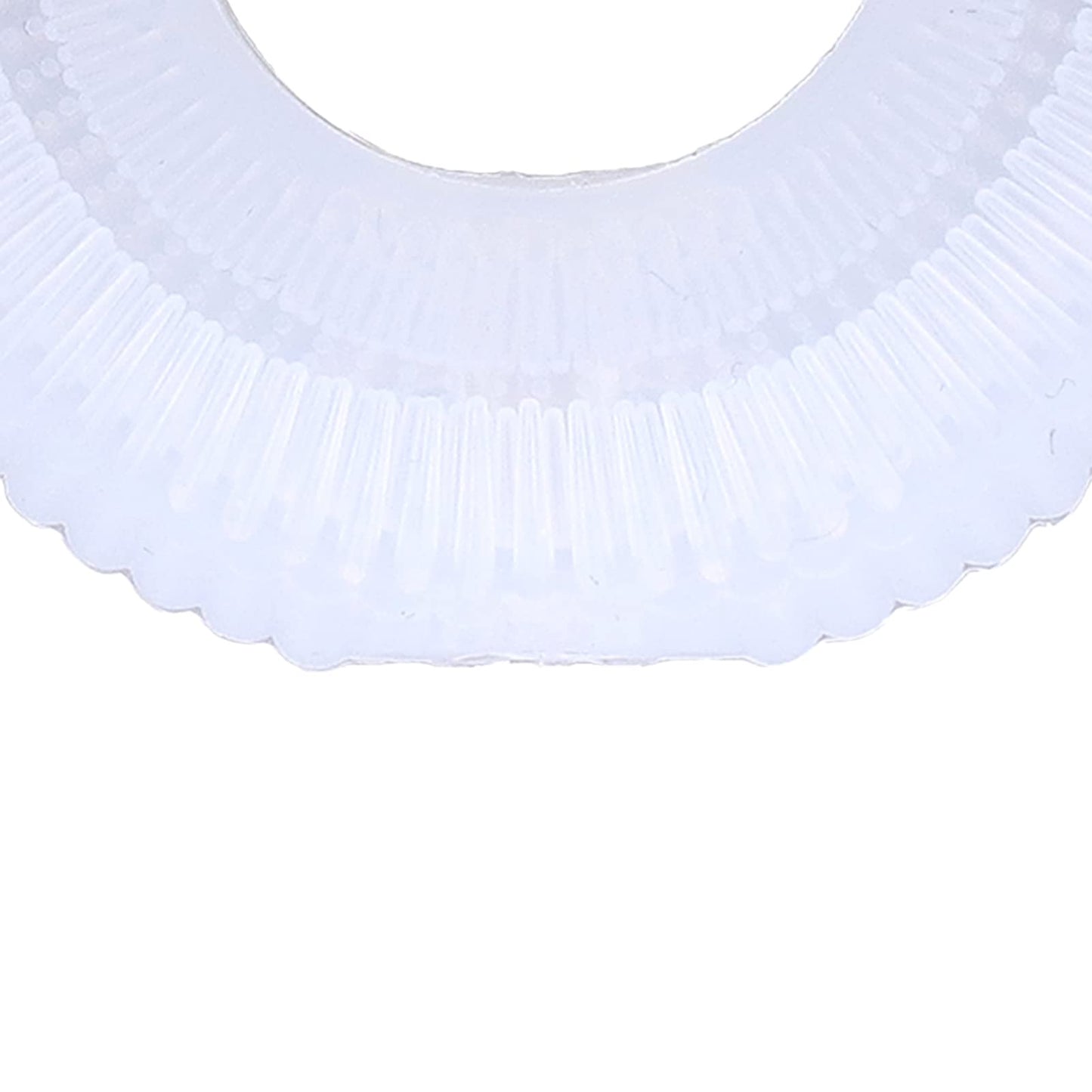 10Pcs U Shape Silicone Replacement Toothbrush Heads, C Shape Toddler Toothbrush Replacement Head for Kids 2-6 Years Old Soft Teeth Cleaning Brush Refills