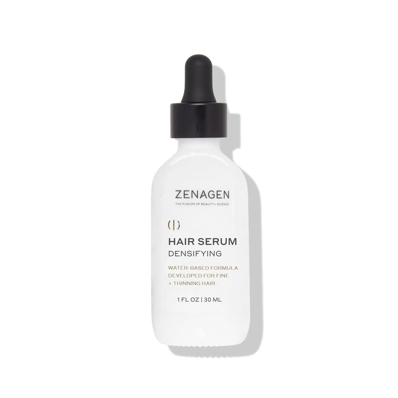 ZENAGEN Densifying Hair Serum for Fine + Thinning Hair | Boosts Hair Density, Strengthens & Nourishes Hair Follicles, Non-Greasy Water-Based Formula, Plant-Based, Vegan, All Hair Types, 1 oz
