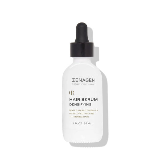 ZENAGEN Densifying Hair Serum for Fine + Thinning Hair | Boosts Hair Density, Strengthens & Nourishes Hair Follicles, Non-Greasy Water-Based Formula, Plant-Based, Vegan, All Hair Types, 1 oz