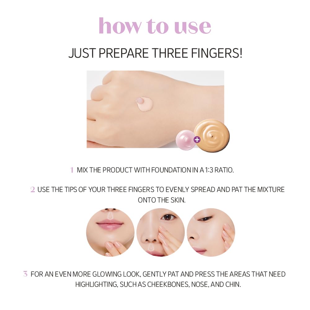 ETUDE Nymph Aura Volumer (0.81Fl Oz) | Face Primer, Korean makeup, Hydrating Radiant Cream, Restoring, Glow & Shiny Makeup Base, Smooth & Flawless Skin, Natural Finish, Kbeauty