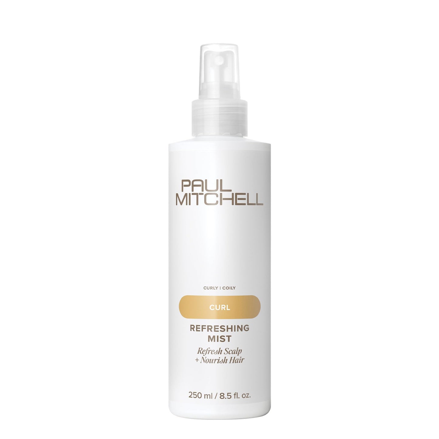 Paul Mitchell Refreshing Mist, Refreshes Scalp + Nourishes, For Curly + Coily Hair, 8.5 fl. oz