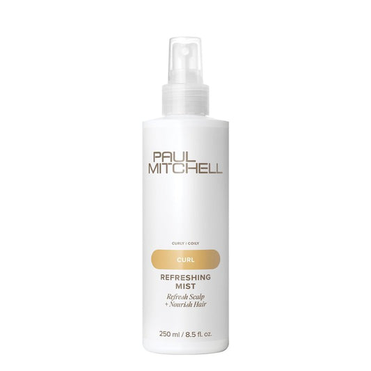 Paul Mitchell Refreshing Mist, Refreshes Scalp + Nourishes, For Curly + Coily Hair, 8.5 fl. oz