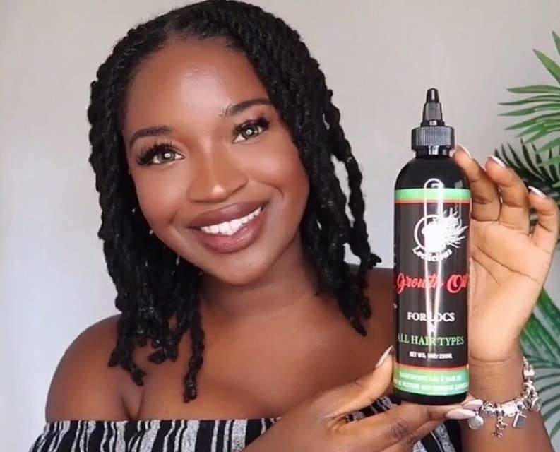 Nourishing Loc and Scalp Hair Oil - Lightweight Hydrating Formula for All Locs, Natural Hair, and Dreadlocks | 8oz