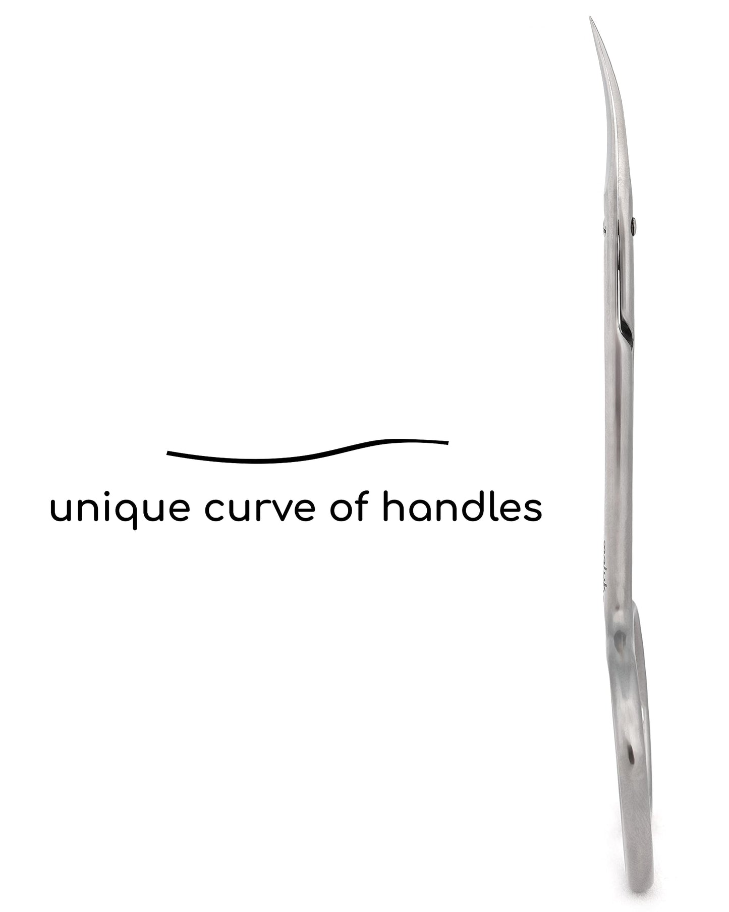 Professional Cuticle Scissors Maluk Curved