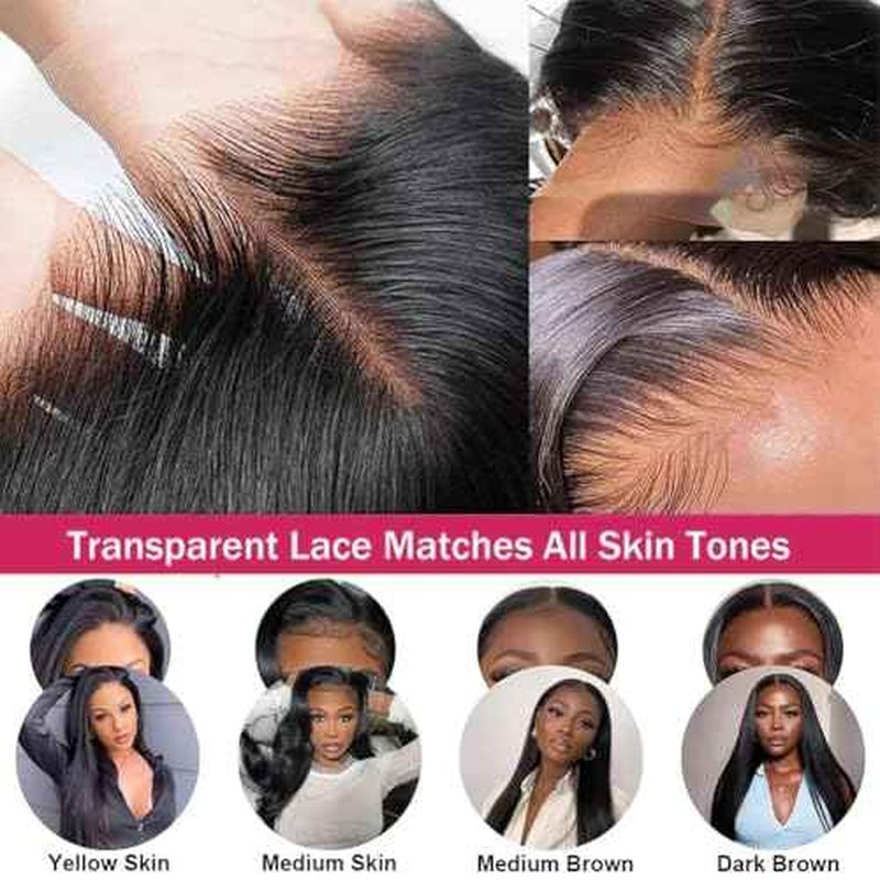 Body Wave Human Hair Wigs for Women Glueless HD Lace Front Wigs Human Hair Body Wave 180 Density Lace Frontal Wigs Human Hair Pre Plucked Body Wave 13x6 Lace wigs 28 Inch