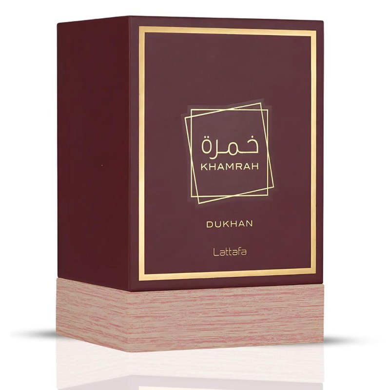 Lattafa Khamrah Eau de Parfum Spray for Unisex - 3.4 Ounce | Rich, Exotic Fragrance