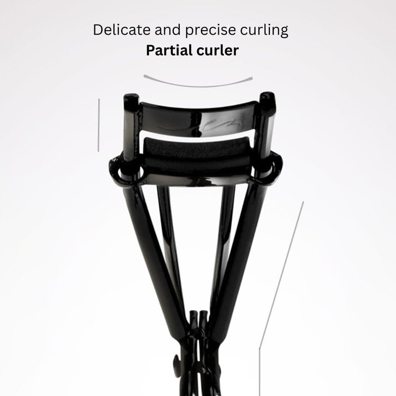 Soo Ador Precision Lash Half Curler - No-Pinch Inner & Outer Corner Eyelash Curler for Detailed Styling