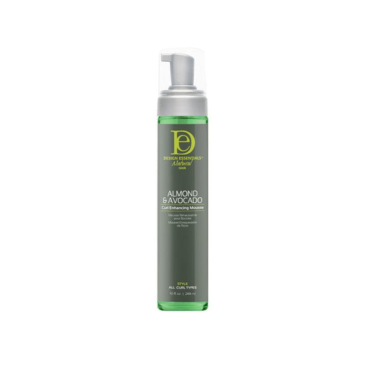 Design Essentials Almond and Avocado Curl Enhancing Hair Mousse for Curly Hair; 10 Oz (Pack of 1)