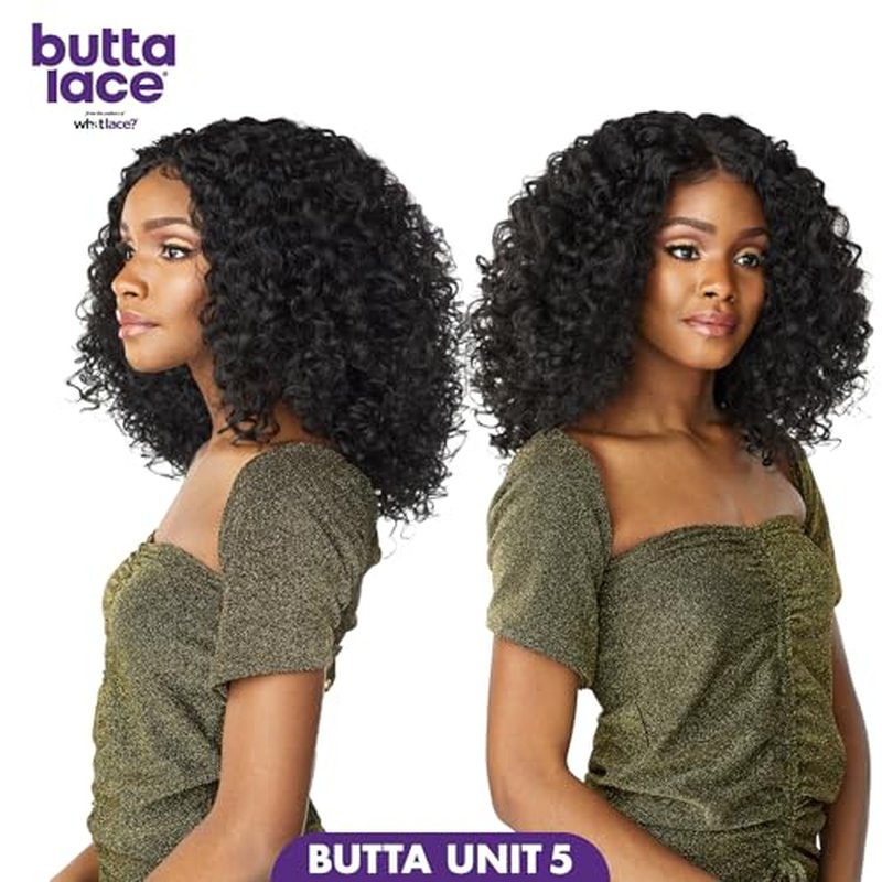 Sensationnel Butta Lace Wigs - Unit 5 Extra Wide 5 Inch Deep Parting Synthetic Preplucked Hairline Glueless Lacefront (T4/COPPER)