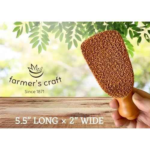 Natural Pumice Stone Made up of Terra Cotta Ancient Indus Valley Foot Scrubber Callus Remover Skin Care Kit for Hand and Dead Skin, Pedicure Tools Foot Exfoliator, Cracked Heels, Body Loofah