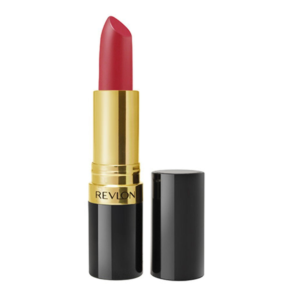 Revlon Super Lustrous 5-Piece Lipstick Gift Set, High Impact, Moisturizing, 460 Blushing Mauve & 430 Soft Silver Rose (Pearl), 775 Super Red & 777 Vampire Love (Cream), 025 Insane (Matte), 0.75 Oz