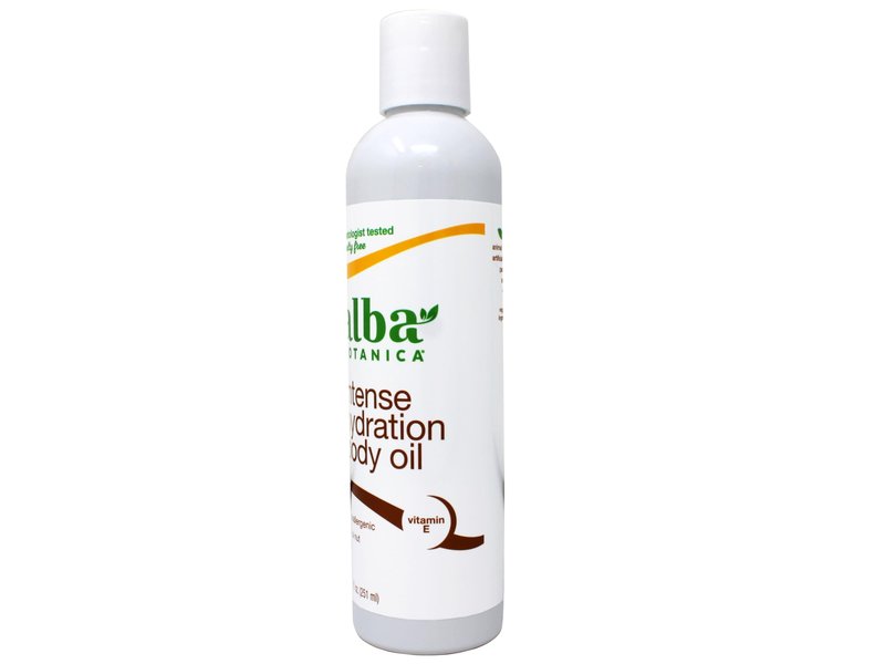 Alba Botanica Hawaiian Body Oil Kukui Nut 8.5 Ounces 2 Pack