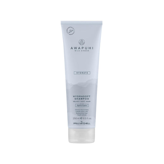 Awapuhi Wild Ginger by Paul Mitchell HydraSoft Shampoo, For Velvety Soft Hair, Ideal For All Hair Types, Especially Dry + Frizzy Hair, 8.5 fl. oz