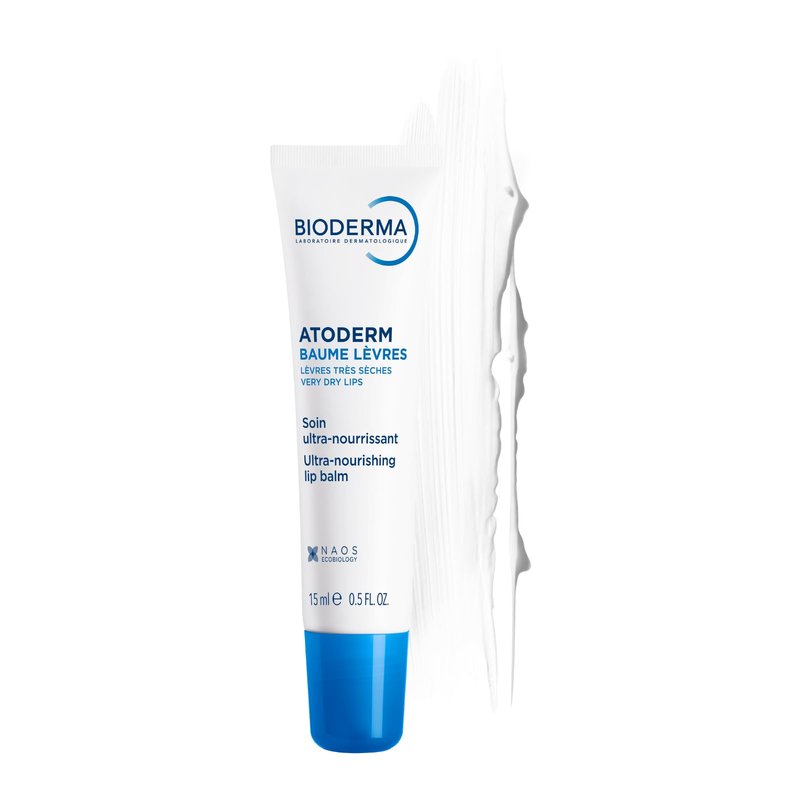 Bioderma Atoderm Lip Balm - Moisturizing and Nourishing Lip Balm for Dry, Chapped Lips