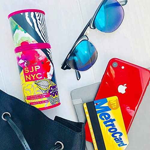SJP NYC Gift Set For Women - Adventurous, Enticing Fragrance - Cocktail Of Floral, Fruity, And Musky Notes - Contains Perfume Spray And Mini Rollerball In Iconic, City-Inspired Scentl - 2 Pc