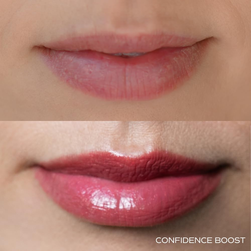 SONELA Your Best Self Peptide Lip Gloss — Non-Sticky, Hyaluronic Acid + Peptides, High Shine, Buildable, Vegan, Clean