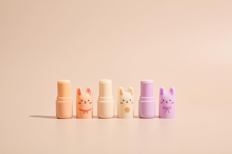 Pocket Bunny Perfume Bar Stick Set - Long-Lasting Solid Fragrance Balm | Travel Size 3-Pack, Cute K-Beauty Gift