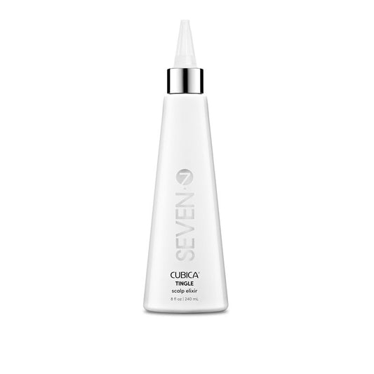 SEVEN Cubica TINGLE scalp elixir with Biotin, a Soothing Tonic for an Itchy Scalp, 8 fl oz