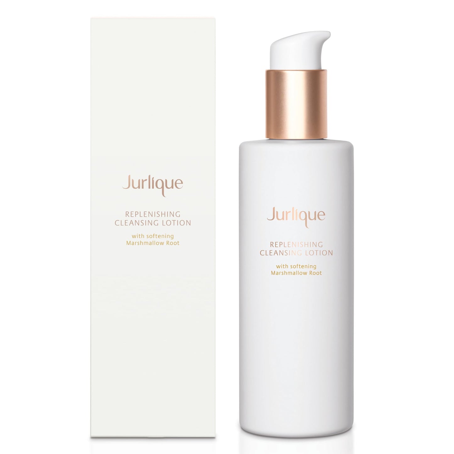 Jurlique Replenishing Cleansing Lotion - 6.76 Fl Oz - Gentle Facial Cleanser & Makeup Remover for Women - For Dry & Sensitive Skin - Nourishing Face Wash - Australian Natural-Based Skincare