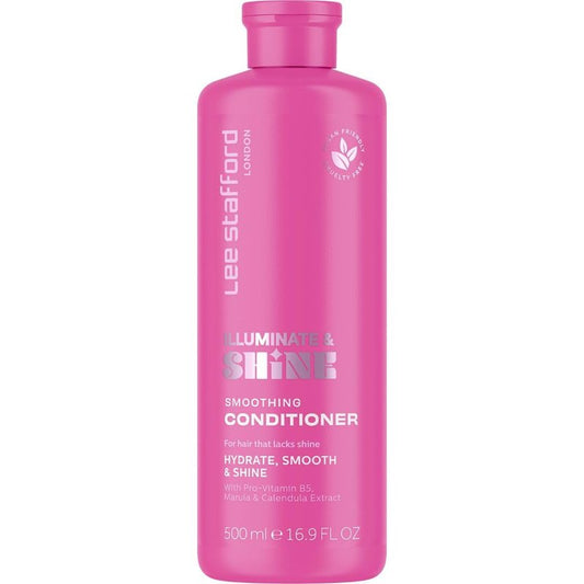 Lee Stafford Blue Toning Conditioner | Bleach Blonde Ice White Collection - Corrects Brassy & Orange Tones, Best for Highlighted, Cool, Dark Blonde Hair, Color Extend Treament, Brightening,16.9 Fl Oz