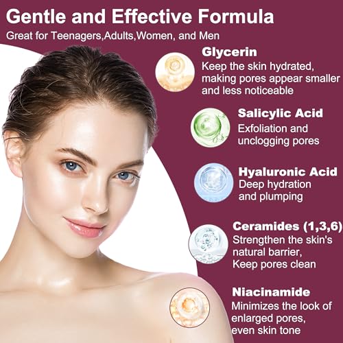 Skin Care Set,Women Girls Skin Care for Teens 10-12, Hydrate, Glow,Minimize Pore,Smooth,Travel Skincare,Birthday Teen Girl Gifts Trendy Stuff,Christmas Stocking Stuffers for Teens Teenage Tween Women