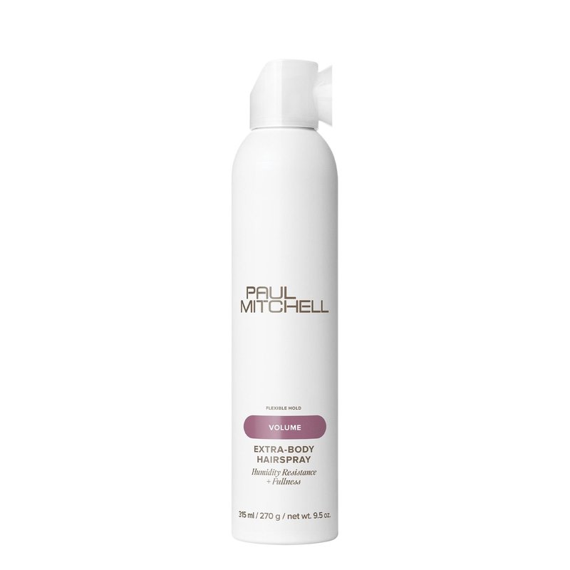 Paul Mitchell Extra-Body Hairspray, Flexible Hold, Maximum Volume + Humidity Resistance, For Fine Hair, 9.5 oz