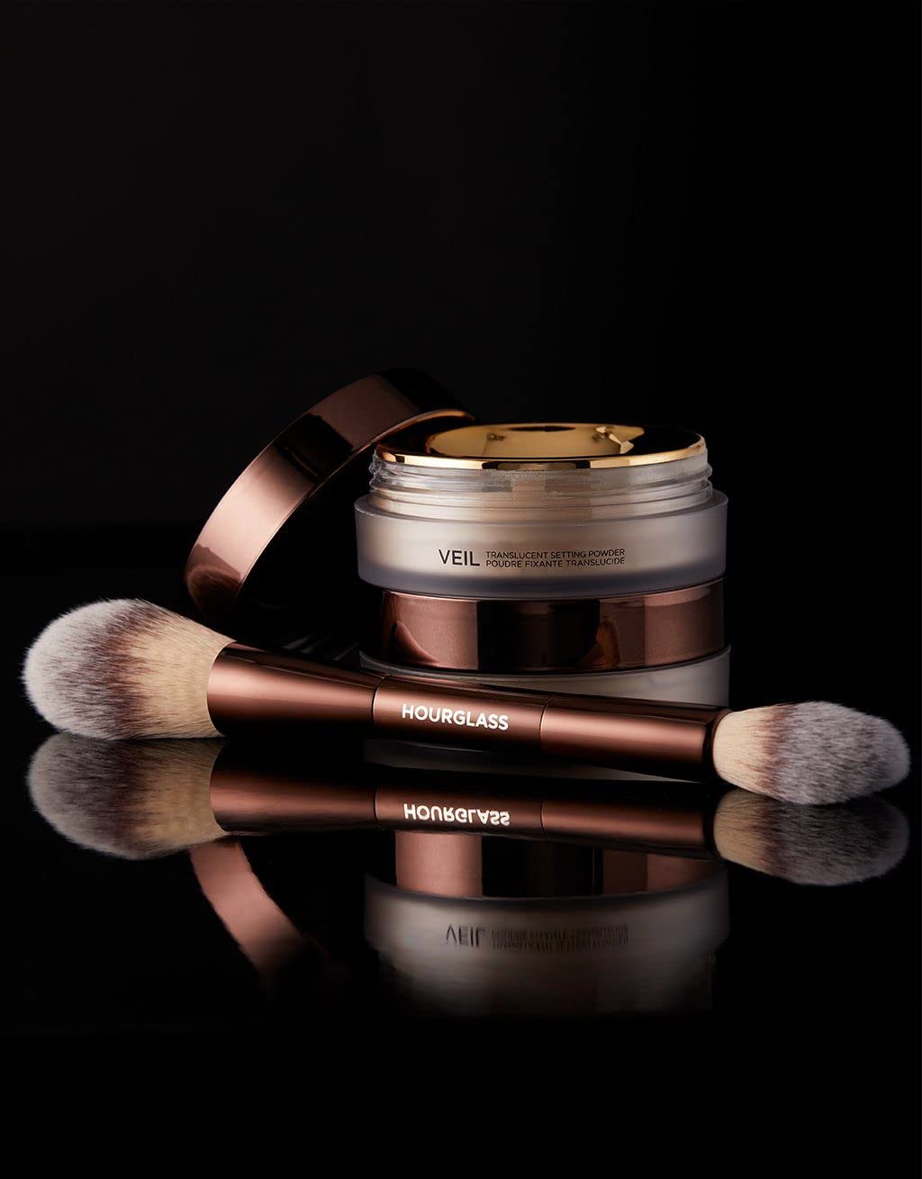 Hourglass Veil Translucent Setting Powder and Brush Set