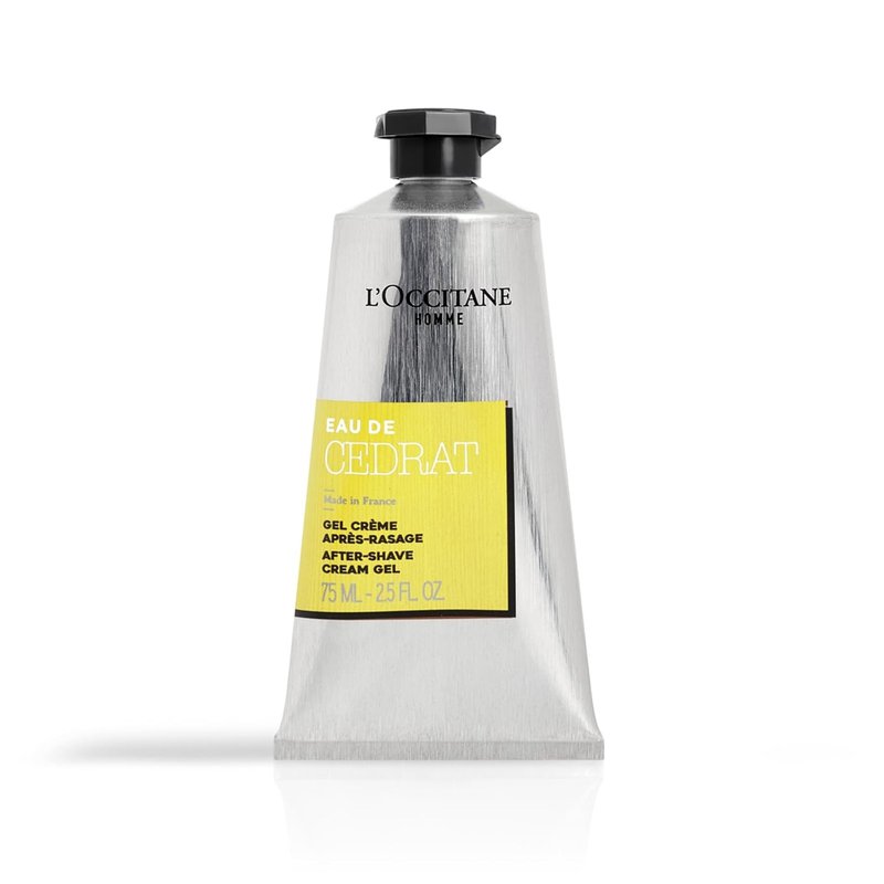 L'OCCITANE Eau de Cédrat After-Shave Cream Gel - Refreshing Hydration, 2.50 fl oz