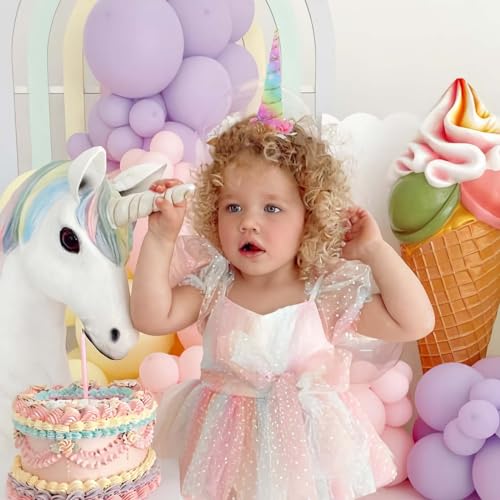 Unicorn Headband for Girls Horn Hairbands Cosplay Birthday Party Head Bands Halloween Christmas Hair Accessory