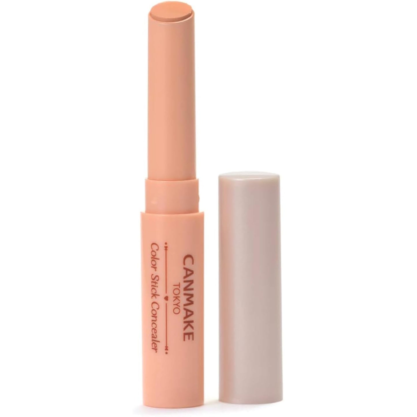 CANMAKE Color Stick Concealer - Apricot Shade, 0.06 oz | Creamy, Lightweight Formula