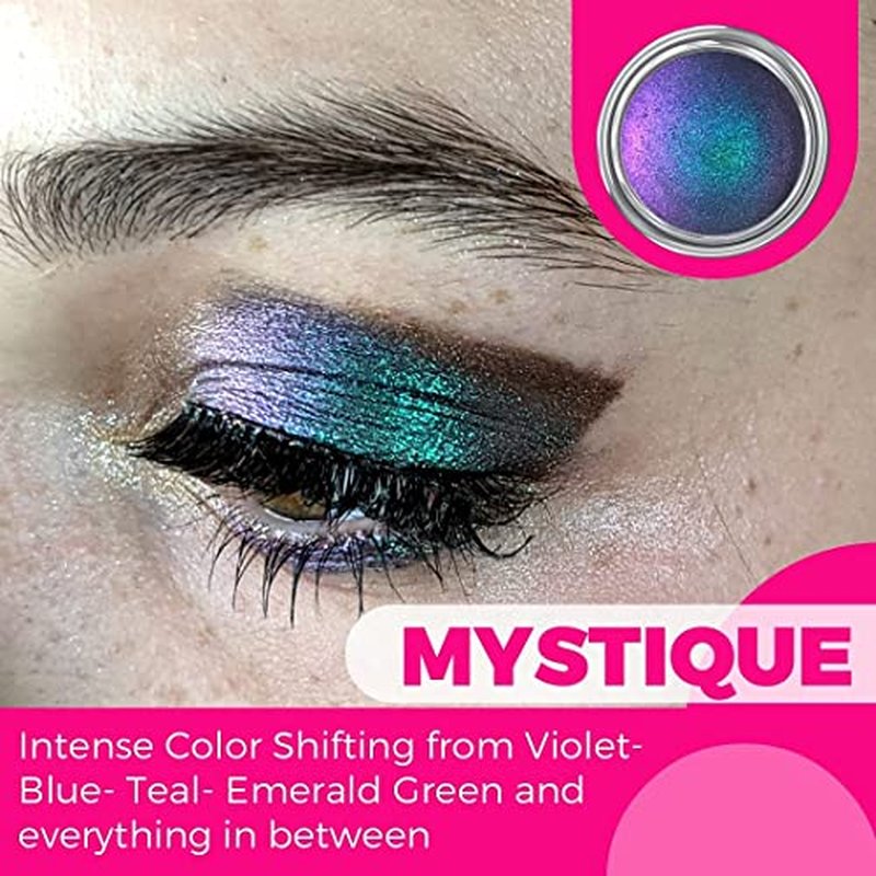 Concrete Minerals Variety Collection, Silky- Smooth and Highly Pigmented Cosmetics, 100% Vegan and Cruelty Free, Loose Mineral Eyeshadow Powder, Handmade in USA (Masquerade)