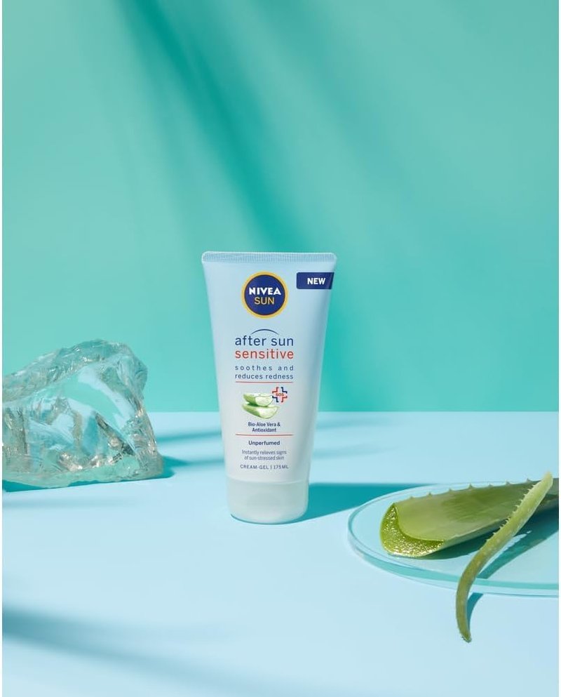 Nivea After Sun Gel Cream - Soothing Hydration for Sensitive Skin | 175ml