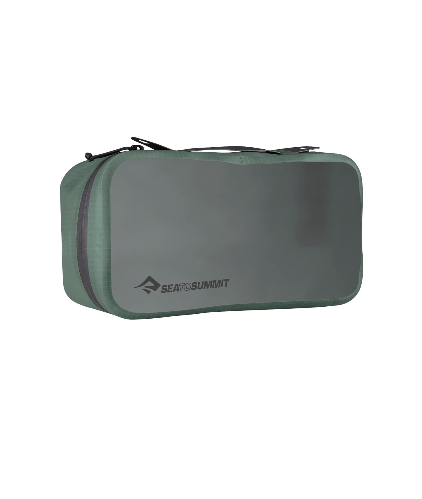 Sea to Summit Hydraulic Packing Cube, Dust and Water-Resistant Travel Organizer, MD / 3.5 Liter, Laurel Green