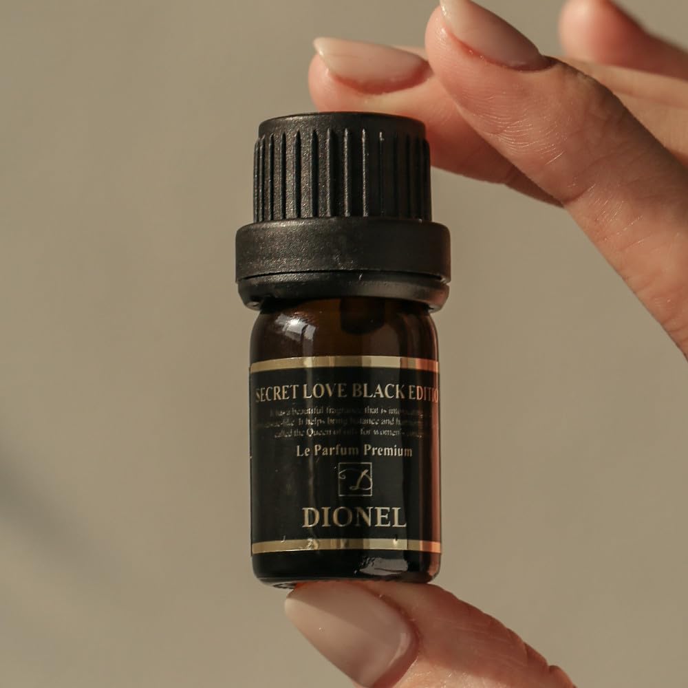 Dionel Secret Love Black Edition inner perfume fragrance oil for underwear women Long-lasting feminine Romantic Floral Scent 5ml/0.17fl.oz